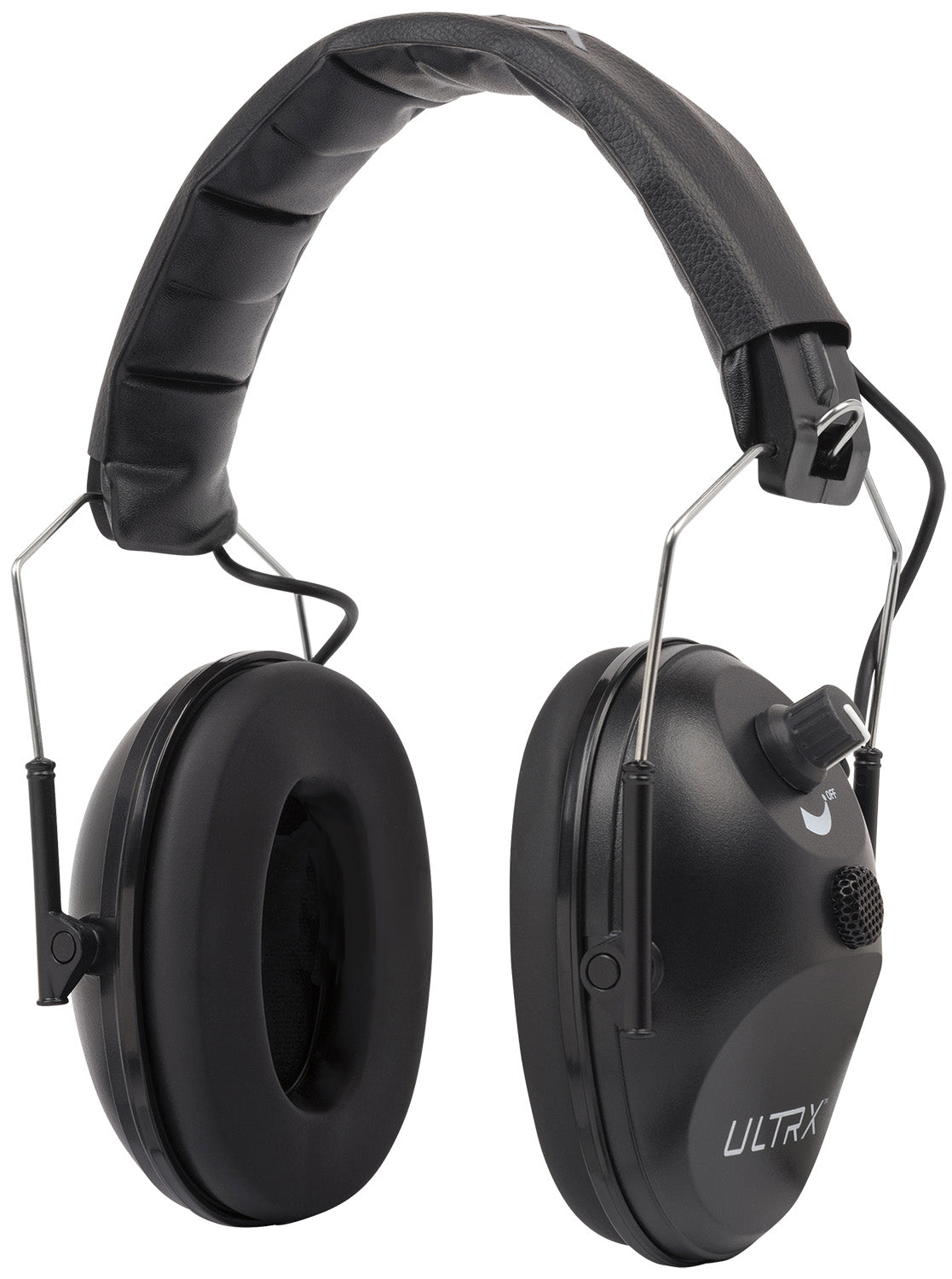 Allen 4114 Ultrax Electronic Earmuff 23 dB Black Shooting Hearing Protector