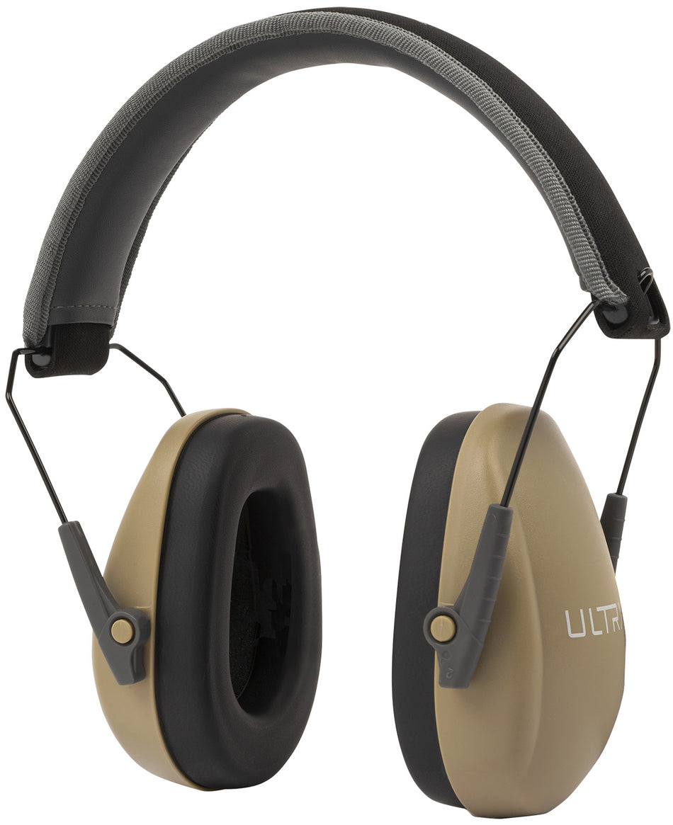Allen 4154 Ultrax Slim Profile Passive Hearing Earmuff 23 dB Taupe