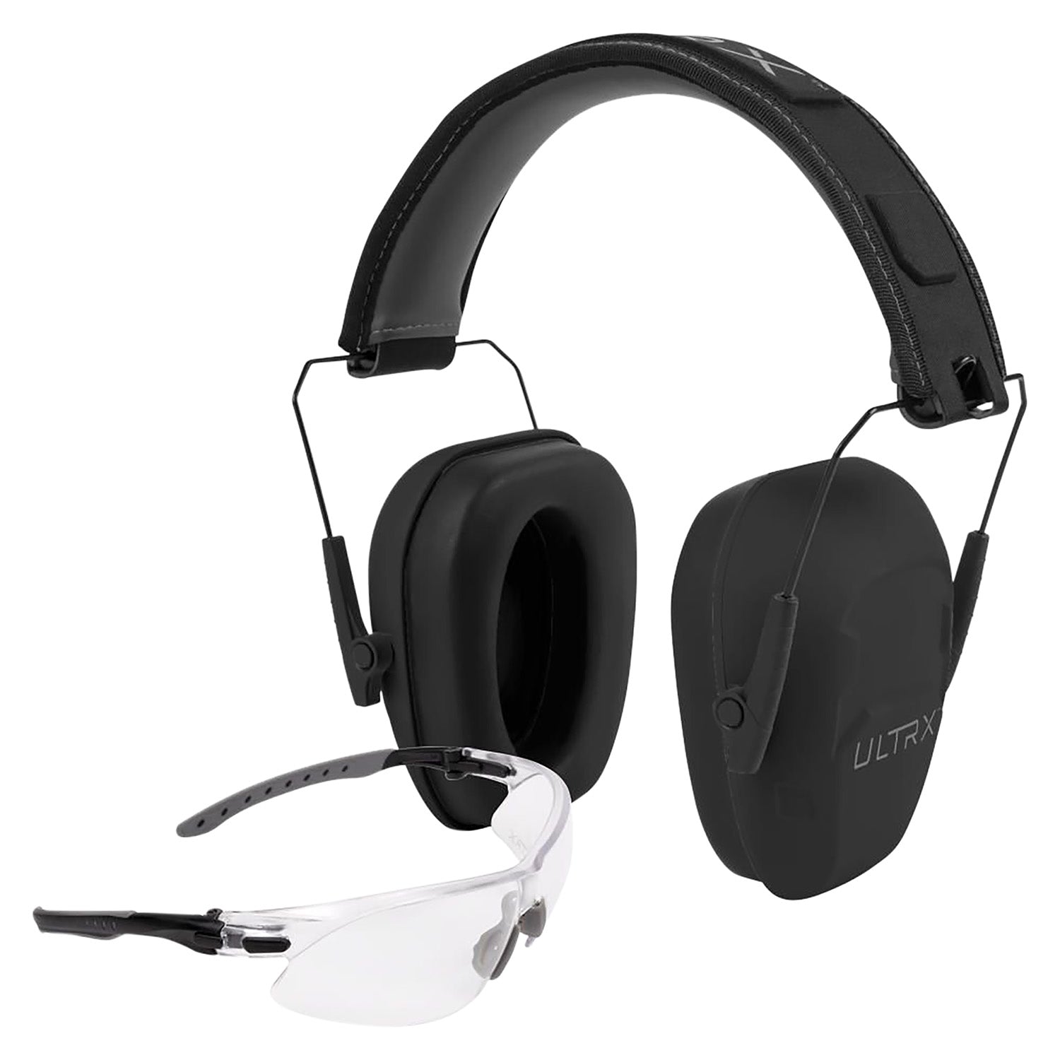 Allen 4157 Ultrax Shield Hearing and Eye Protection Combo 23 dB Gray