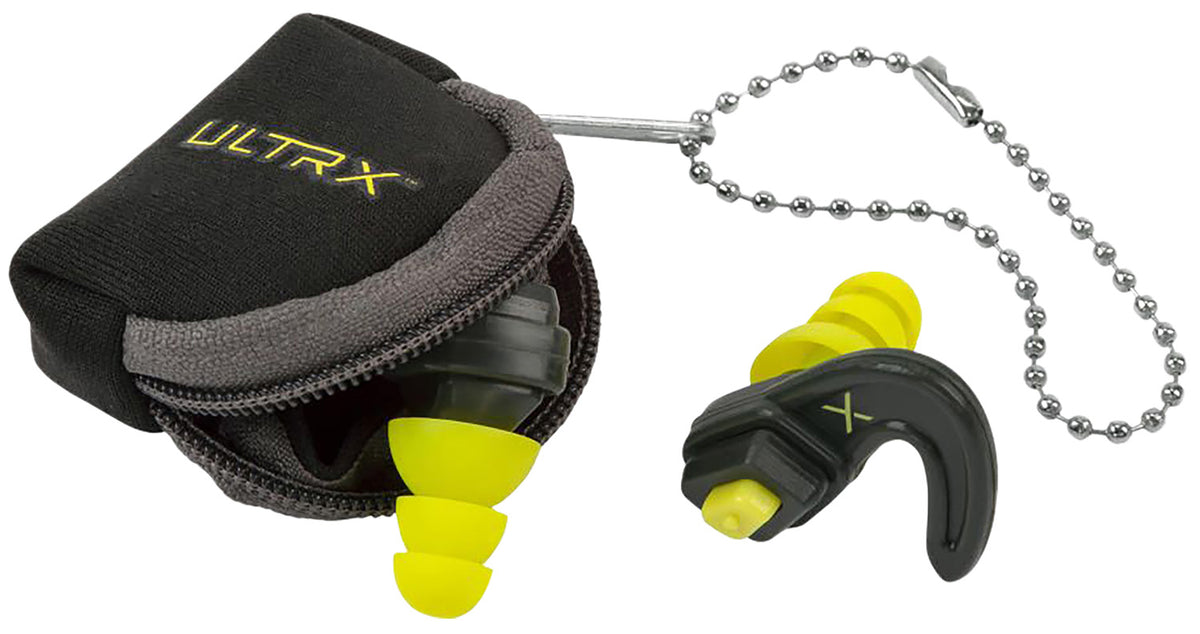 Allen 4103 Ultrax Shift Adjustable Hearing Ear Plugs 12-25 dB Gray Yellow