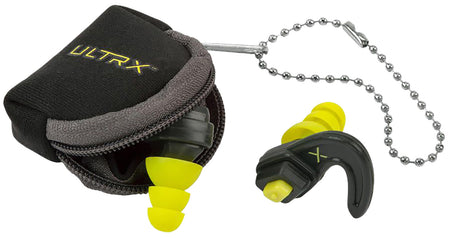Allen 4103 Ultrax Shift Adjustable Hearing Ear Plugs 12-25 dB Gray Yellow
