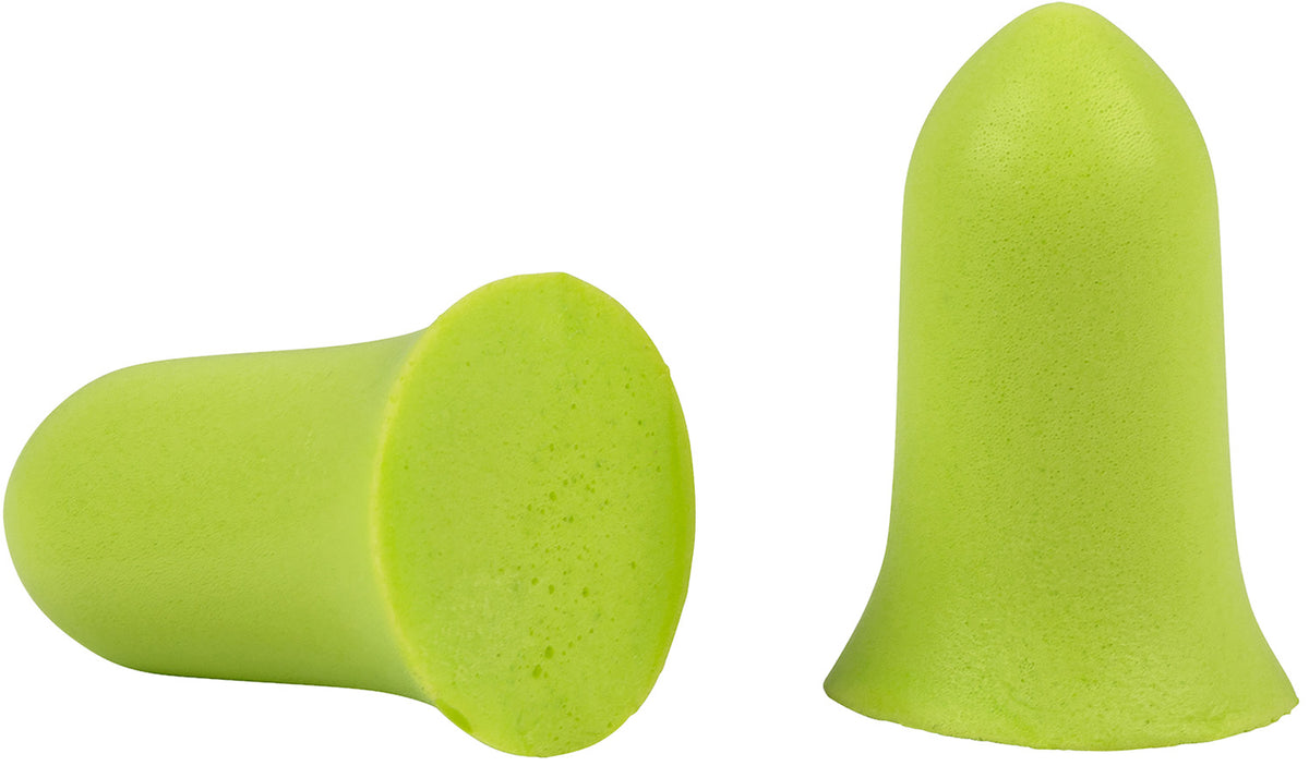 Allen 4128 ULTRX Foam Tapered Earplugs Lime Green 32 dB 50 Pair