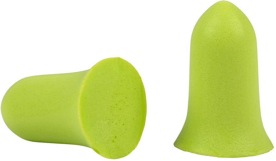 Allen 4128 ULTRX Foam Tapered Earplugs Lime Green 32 dB 50 Pair