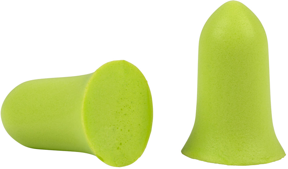 Allen 4131 ULTRX Foam Tapered Earplugs Lime Green 32 dB 25 Pair