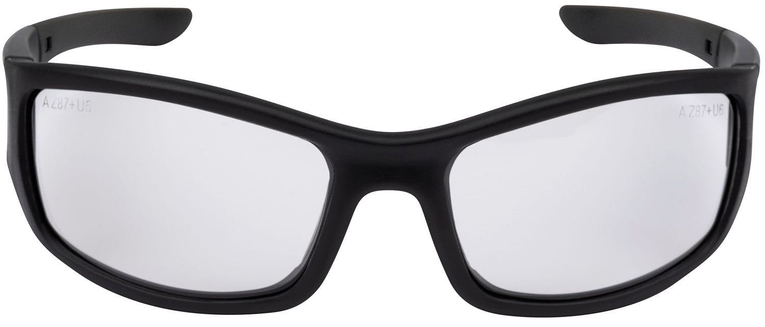 Allen 4137 Sync Shooting Safety Glasses Clear Lens Black Frame