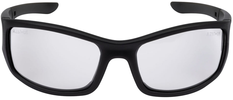 Allen 4137 Sync Shooting Safety Glasses Clear Lens Black Frame