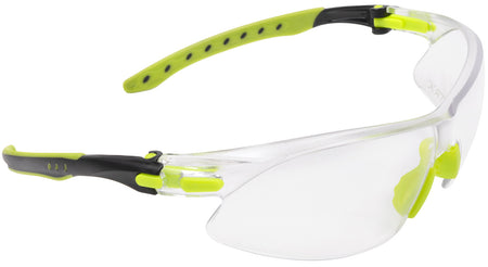 Allen 4140 Keen Youth Shooting Safety Glasses Clear Lens Lime Green Frame