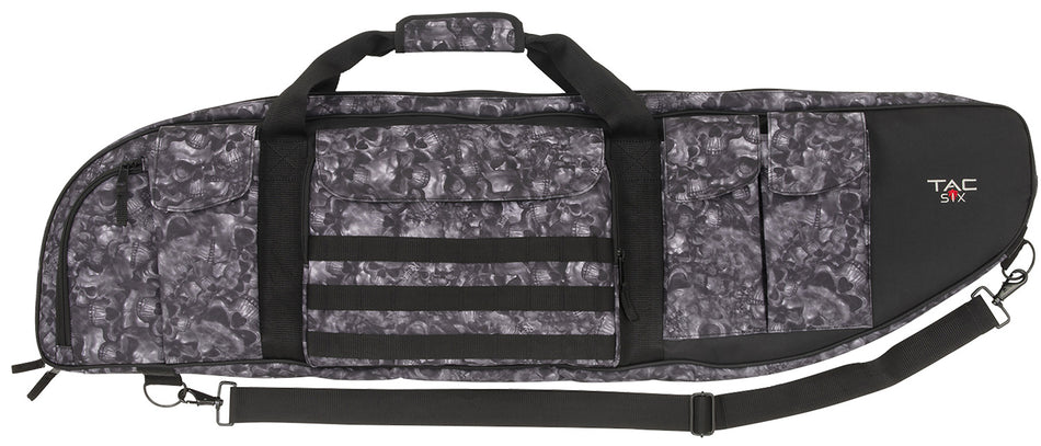 Tac Six Battalion Delta 42" Tactical Rifle Case Reaper Camo with MOLLE Loops