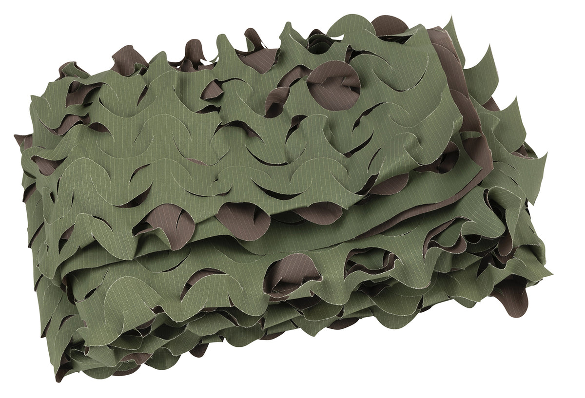 Vanish 25355 3D Die-Cut Olive/Brown Reversible Ripstop Concealment Material 9.80"