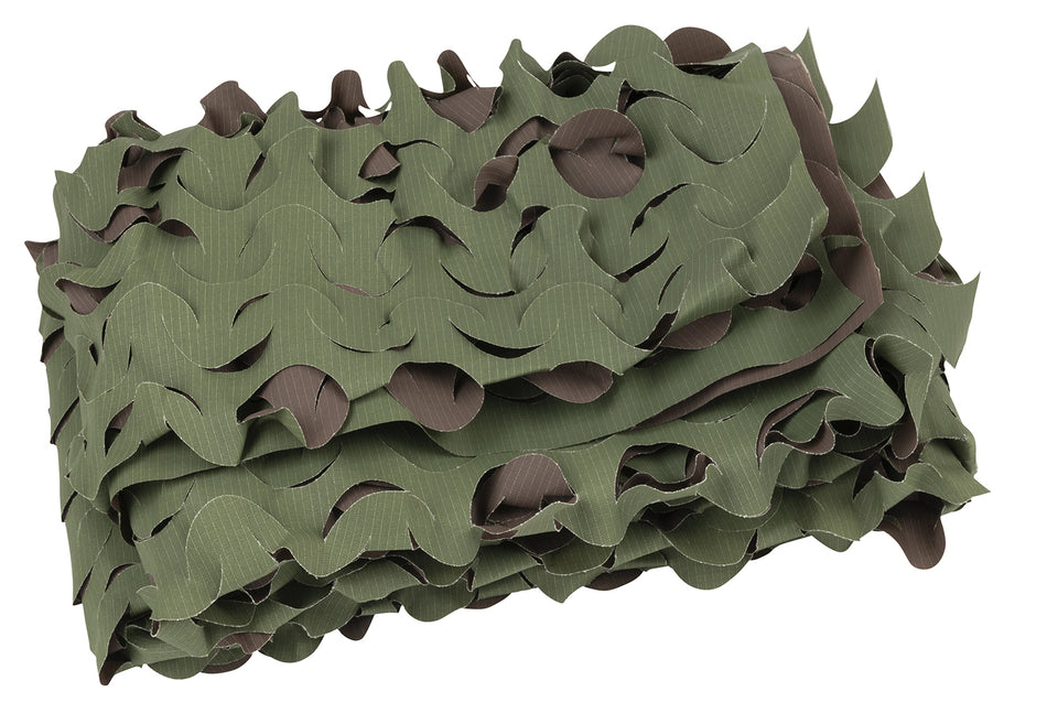 Vanish 25355 3D Die-Cut Olive/Brown Reversible Ripstop Concealment Material 9.80"