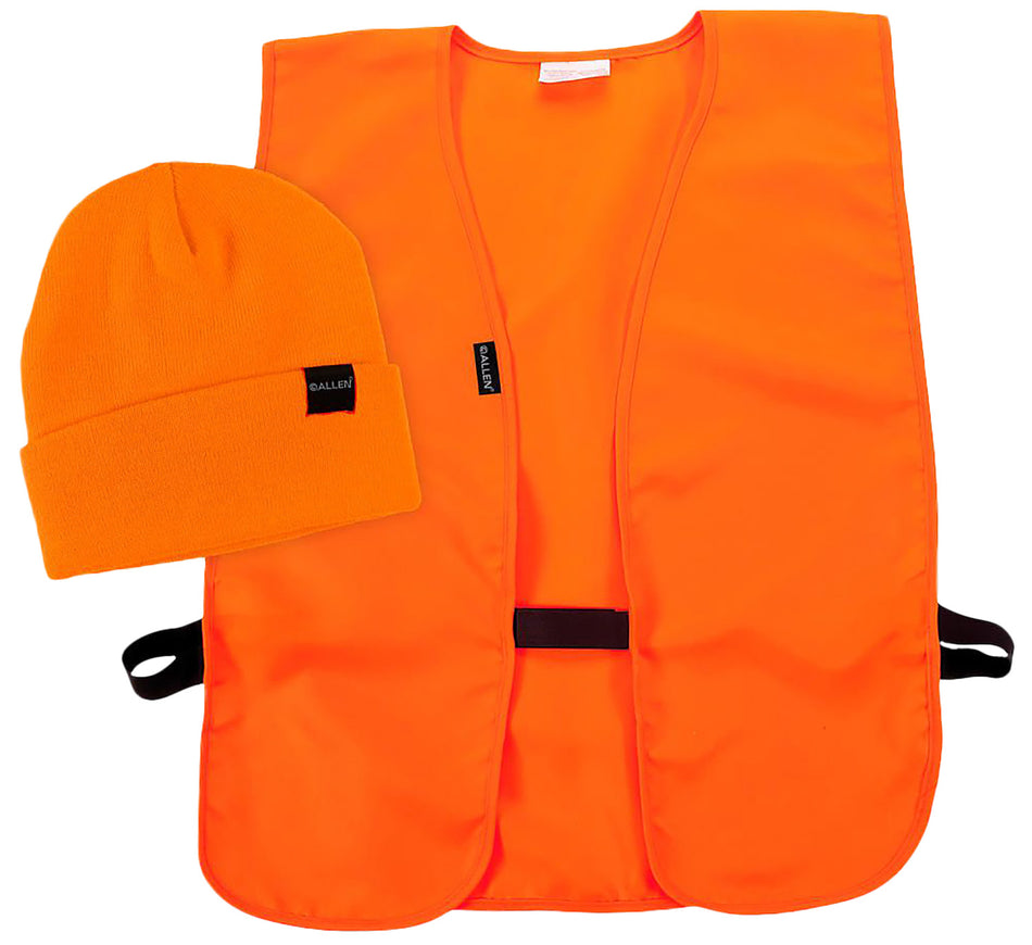 Allen Blaze Orange Hunting Vest and Beanie Combo 2394