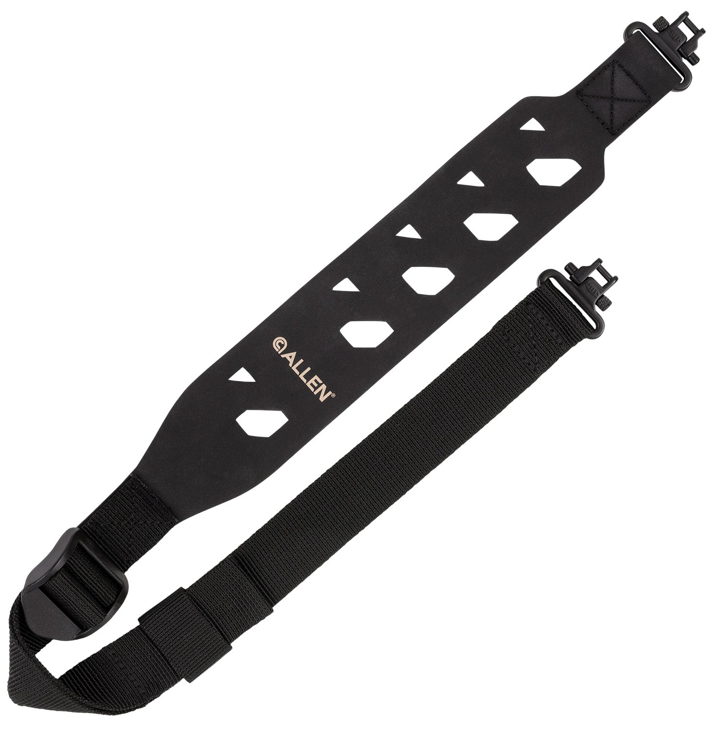 Allen 8535 Shadow Hyperlite Black Rifle Sling Hypalon with Swivels