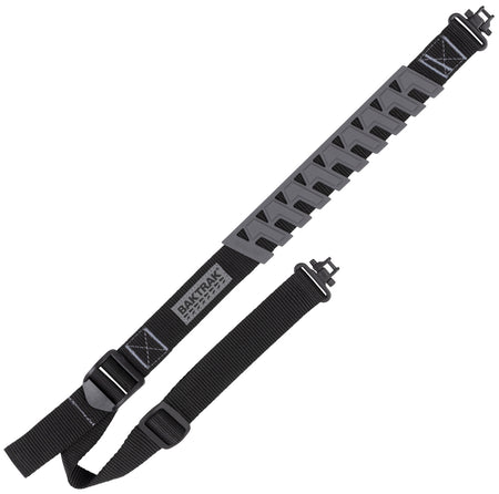 Allen 8536 Trak Traction Web Rifle Sling Black Gray 36 Inch Adjustable with Swivels