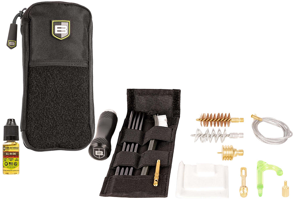 Breakthrough Clean BT-MPK-12 Badge Series 12 Gauge Rod and Pull-Through Cleaning Kit