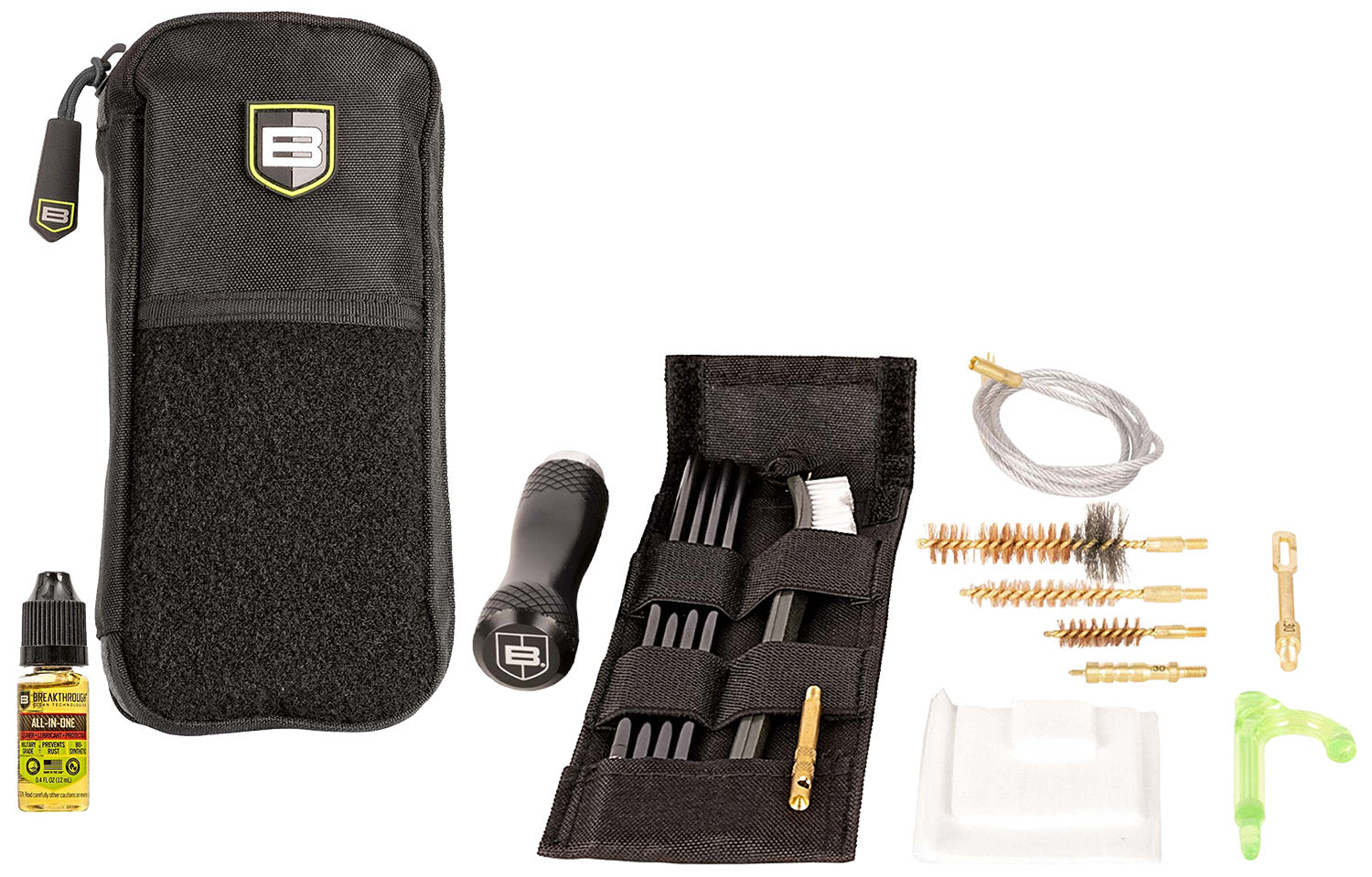 Breakthrough Clean BT-MPK-30 Badge Series 7.62mm Rod and Pull-Through Cleaning Kit