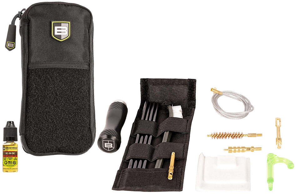 Breakthrough Clean BT-MPK-338 Badge Series .338 Caliber Rod and Pull-Through Cleaning Kit