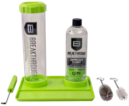 Breakthrough Clean Suppressor Cleaner Kit with Retrieval Tool and Brushes
