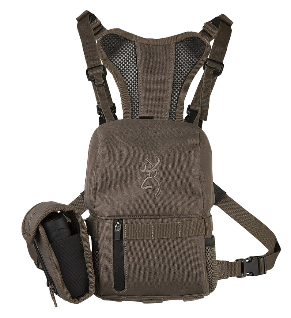 Browning Speed Bino Hub Major Harness-Style Binocular Carrier Brown