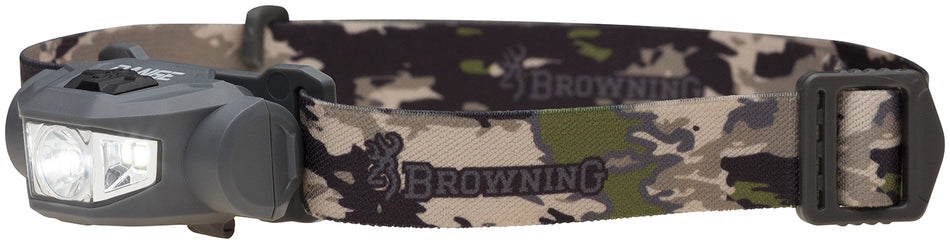 Browning Range Wide Angle Plus Headlamp Dark Gray Dual Fuel Rechargeable/AA LED