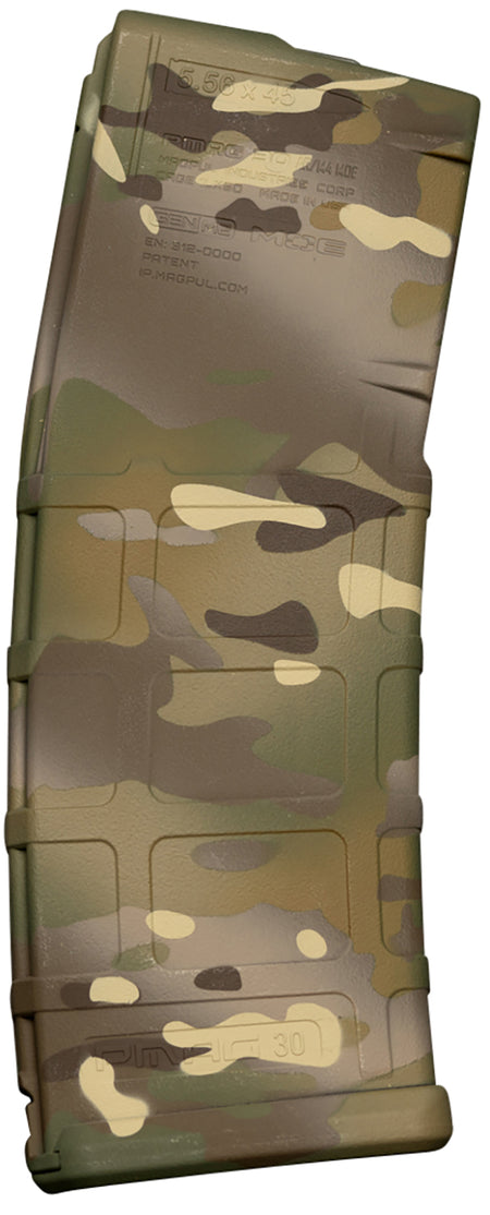 Weapon Works 228040 AR-15 PMAG GEN M2 MOE 30 Round 5.56x45mm NATO MultiCam Polymer Magazine