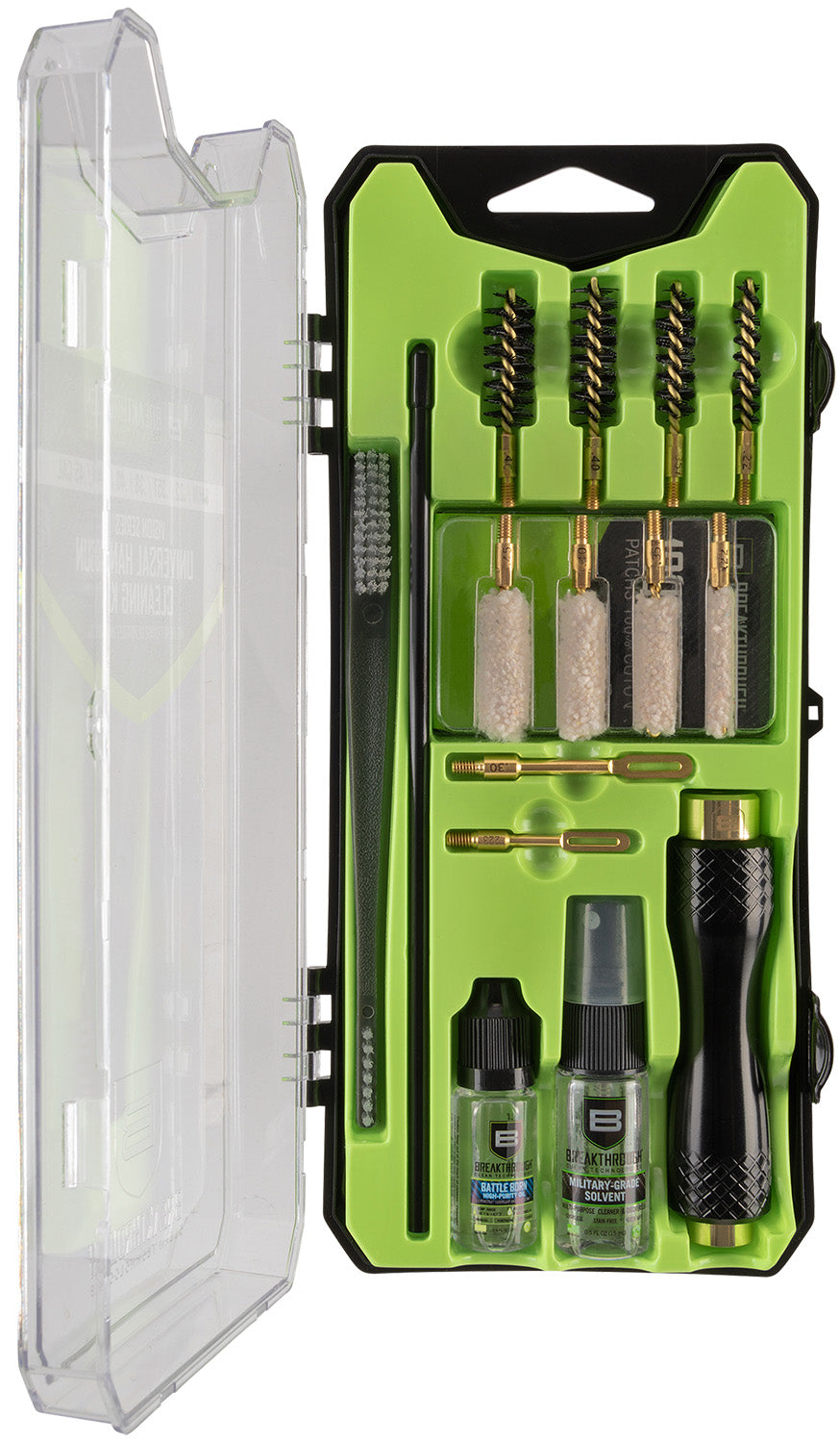 Breakthrough Clean Vision Series Universal Handgun Kit with Solvent and Oil