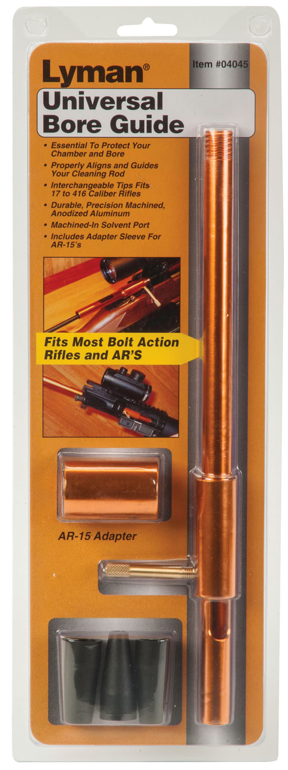 Lyman 04045 Aluminum Universal Bore Guide Set for Bolt Action and AR Rifles