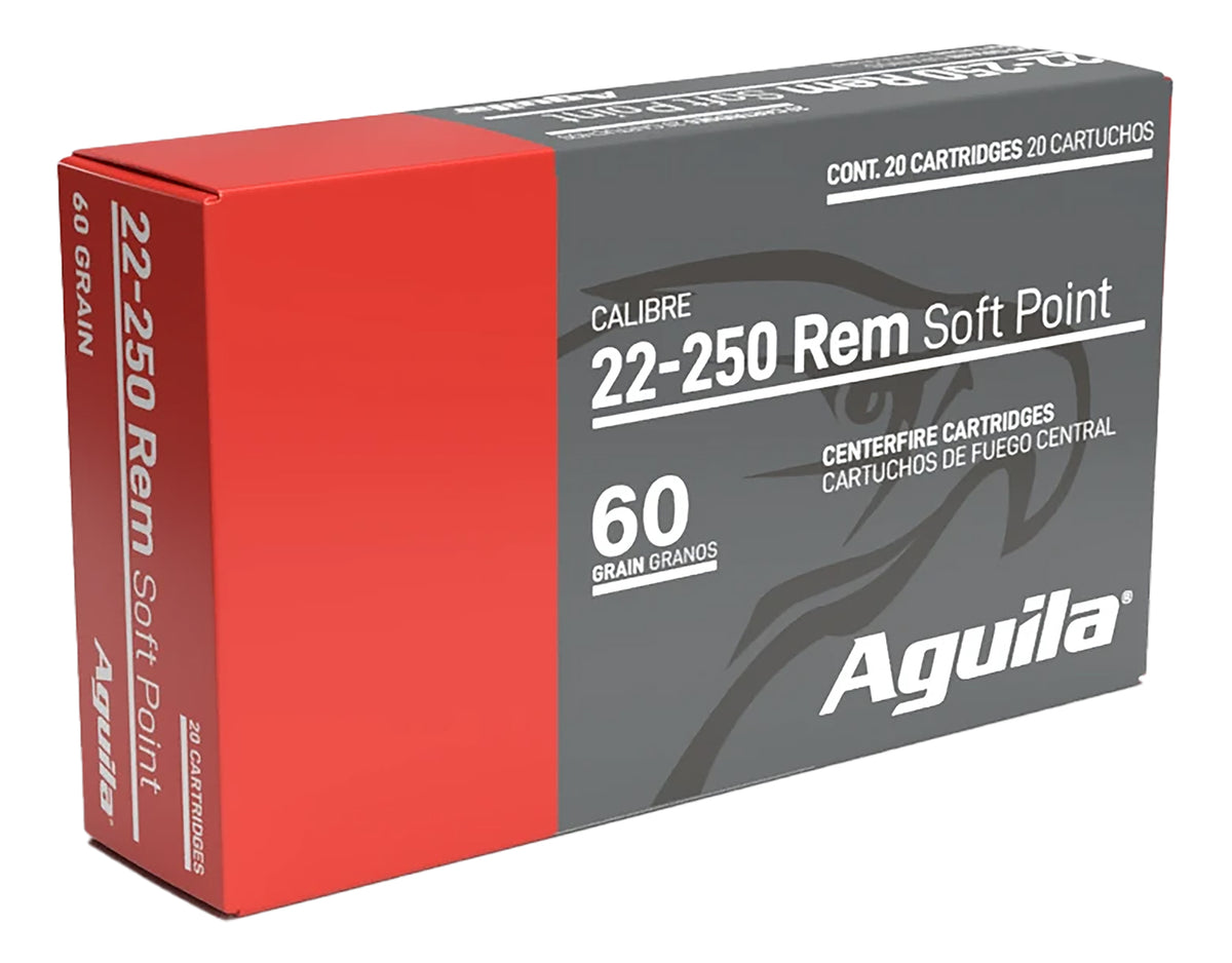 Aguila .22-250 Remington 8338AG InterLock  60 Grain