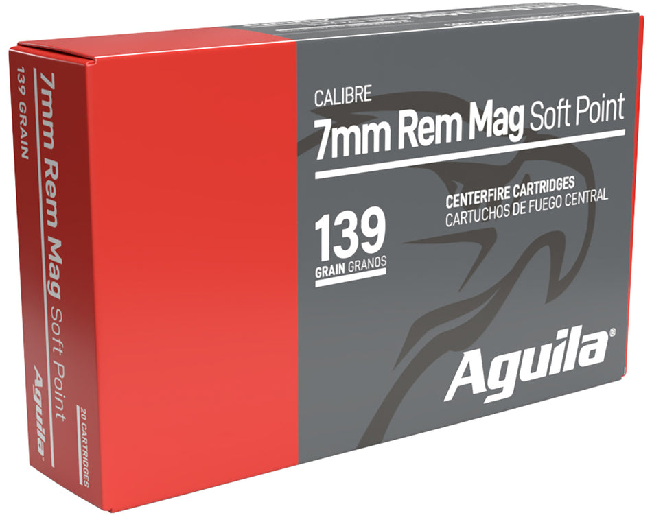 Aguila 7mm Remington Mag 80591AG InterLock  139 Grain