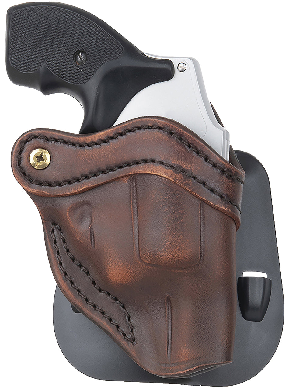 1791 Gunleather OWB RVH1 Vintage Leather Paddle Holster Right Hand J-Frame