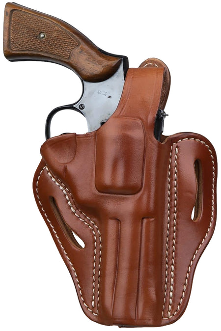 1791 Gunleather OWB RVHX-2 Classic Brown Leather Thumbbreak Holster K/L-Frame Right Hand