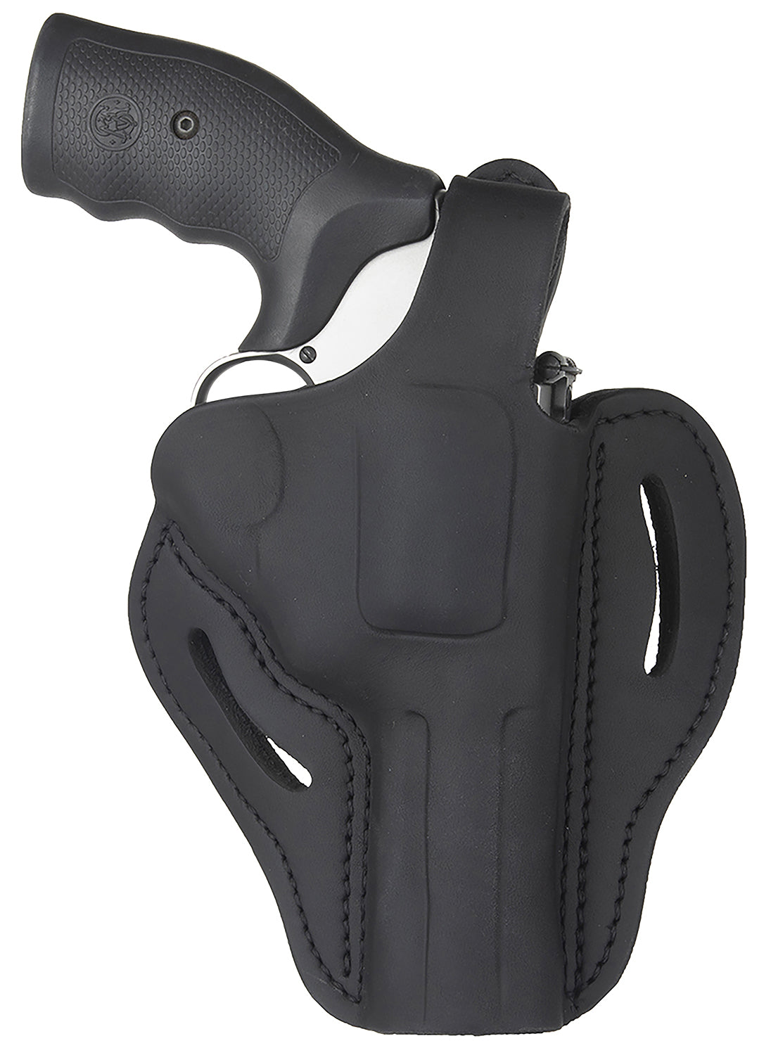 1791 Gunleather OWB RVHX-2 Stealth Black Leather Thumbbreak Holster K/L-Frame Right Hand