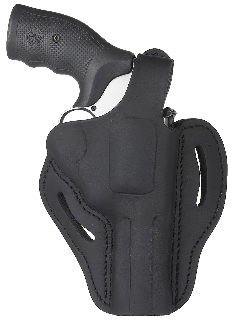 1791 Gunleather OWB RVHX-2 Stealth Black Leather Thumbbreak Holster K/L-Frame Right Hand