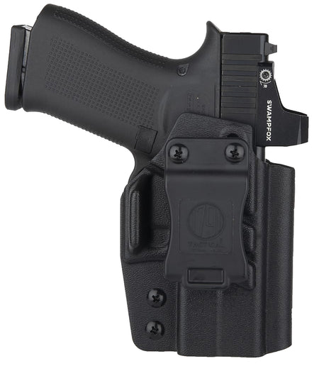 1791 Gunleather Tactical Kydex IWB Holster Black Glock 43X MOS Right Hand Belt Clip Adjustable Cant