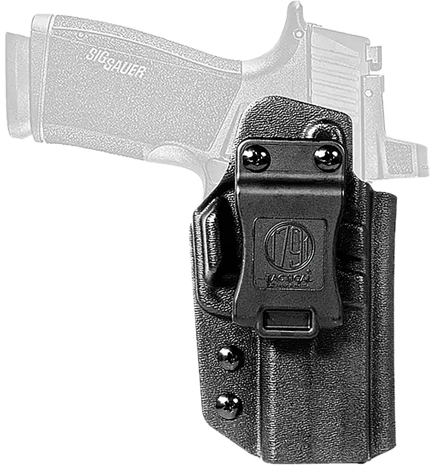 1791 Gunleather Tactical Kydex IWB Holster Black SIG P365-X MACRO Right Hand Belt Clip Adjustable Cant