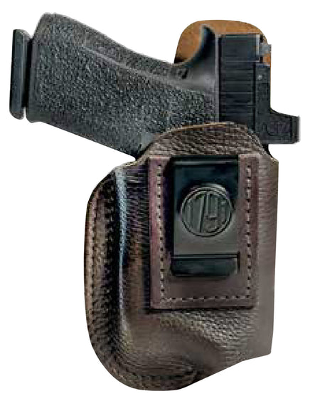 1791 Gunleather Fair Chase Light Bearing Optic Ready IWB Holster Size 04 Brown Deer Hide Leather