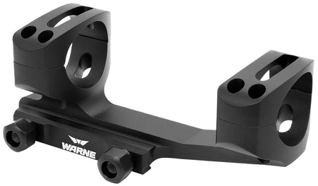 Warne XSKEL1TW X-SKEL Skeletonized Cantilever Scope Ring Mount Black Anodized 1 Inch 0 MOA