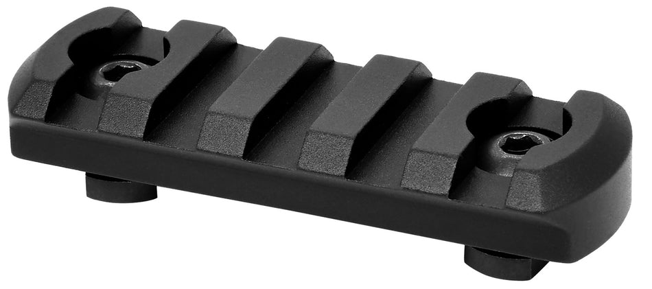 Warne M-LOK 5 Slot Mil-Spec Picatinny Rail Black Anodized