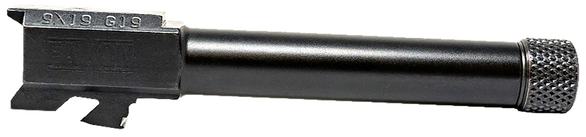 Faxon Duty Series 9mm Glock 19 Gen2-5 Compatible Barrel, Salt Bath Nitride 4150 Steel
