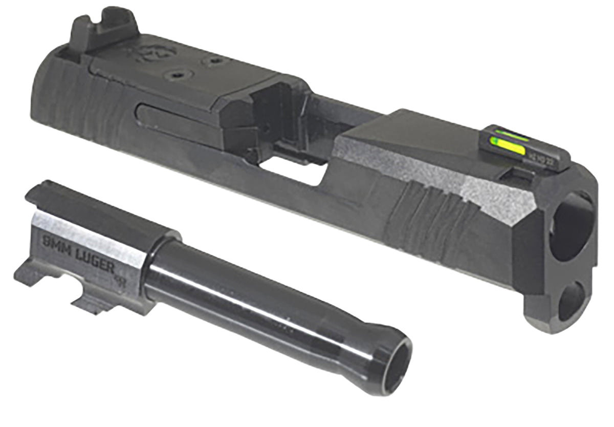 Ruger Max-9 Optic Ready Slide Assembly 9mm, Direct Mount for JPoint & Shield Red Dot Sights, Black