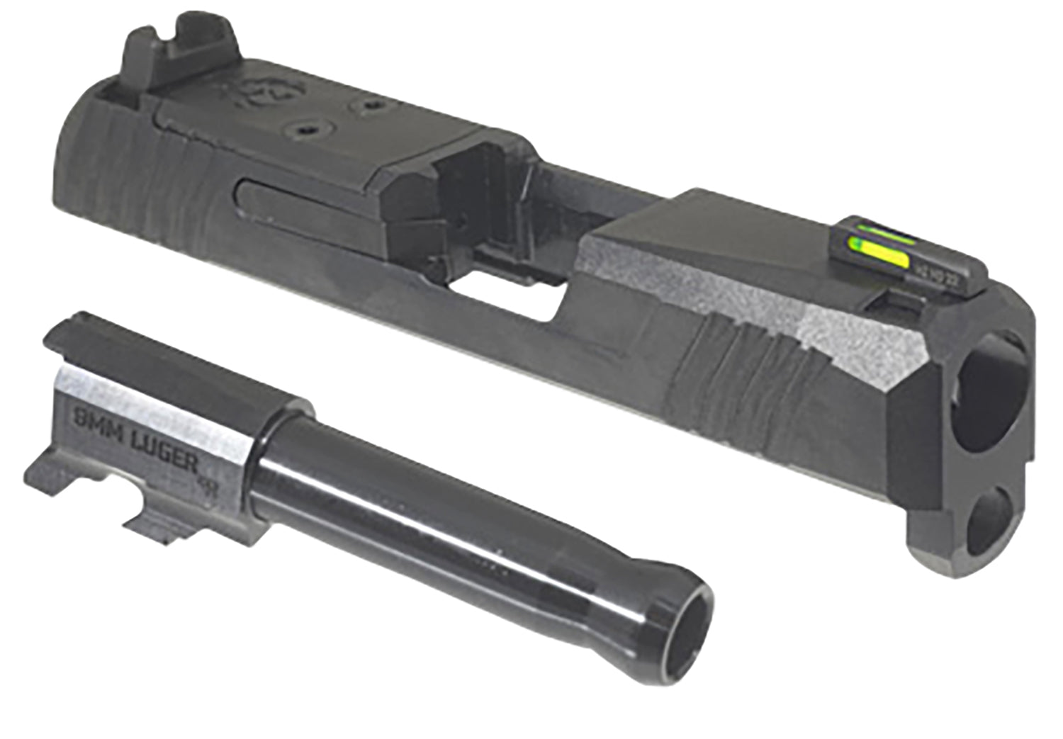 Ruger Max-9 Optic Ready Slide Assembly 9mm, Direct Mount for JPoint & Shield Red Dot Sights, Black