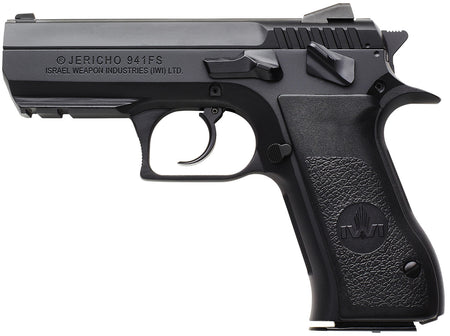 IWI US J941F910ORP Jericho 941 Full Size 9mm Luger 10+1 4.40in Black Chrome Lined Barrel, Steel Slide & Frame
