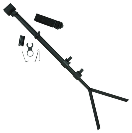 Hunters Specialties 00614 V-Pod Shotgun Shooting Stick Black 12/20 Gauge