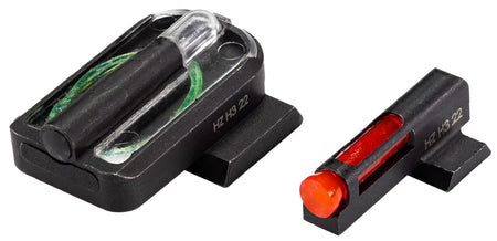 HiViz SG320FD21 FastDot H3 Day/Night Sight Set for SIG Sauer P320 9mm - Red Front, Green Rear