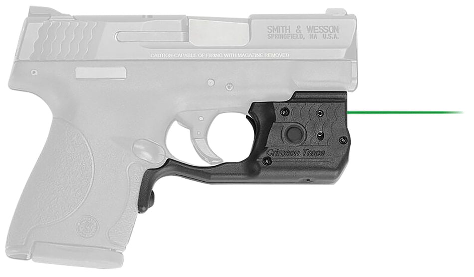 Crimson Trace Laserguard Pro 0158401 Green Laser and White Light for M&P Shield, Black