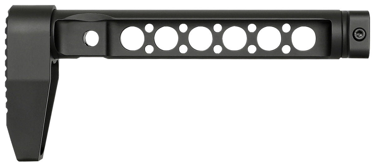 Midwest Industries MISTAPLWS AR-15 Stock Tube Black Anodized Aluminum Mil-Spec