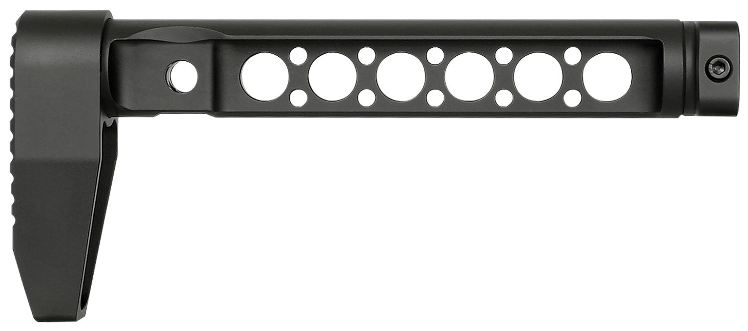 Midwest Industries MISTAPLWS AR-15 Stock Tube Black Anodized Aluminum Mil-Spec