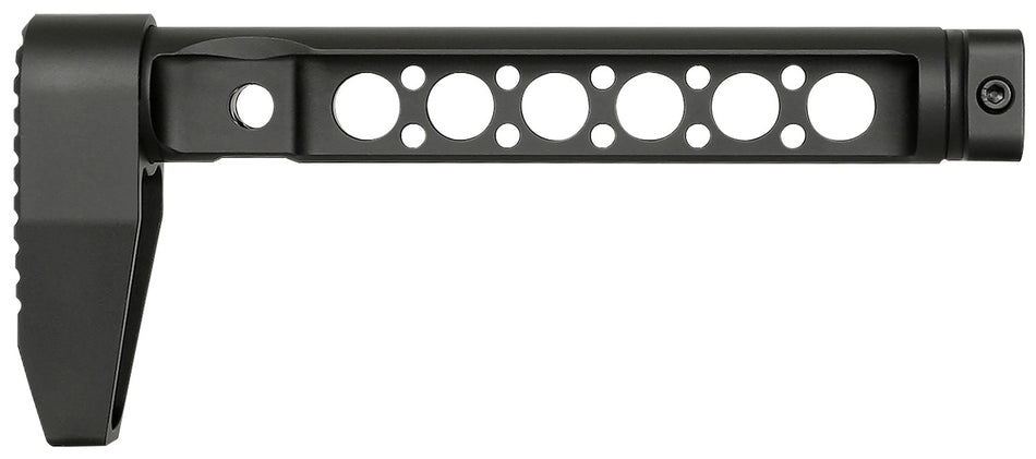 Midwest Industries MISTAPLWS AR-15 Stock Tube Black Anodized Aluminum Mil-Spec