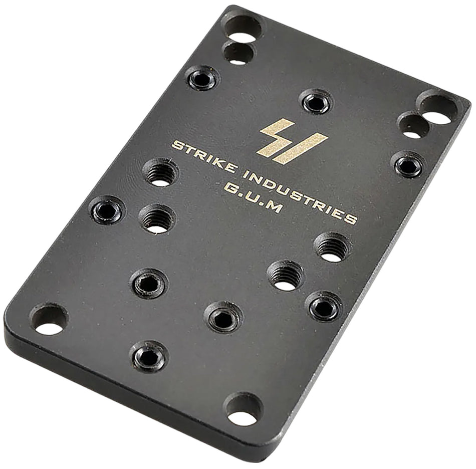 Strike Industries G.U.M. Universal Optics Mount for Glock V2 GLOCKGUMV2 Black S45C Steel