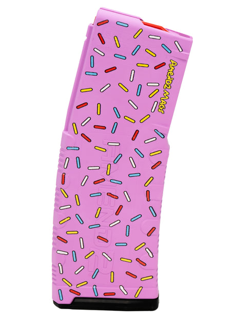 Amend2 30-Round 5.56 NATO Sprinkle Donut AR-15 Magazine Pink Polymer