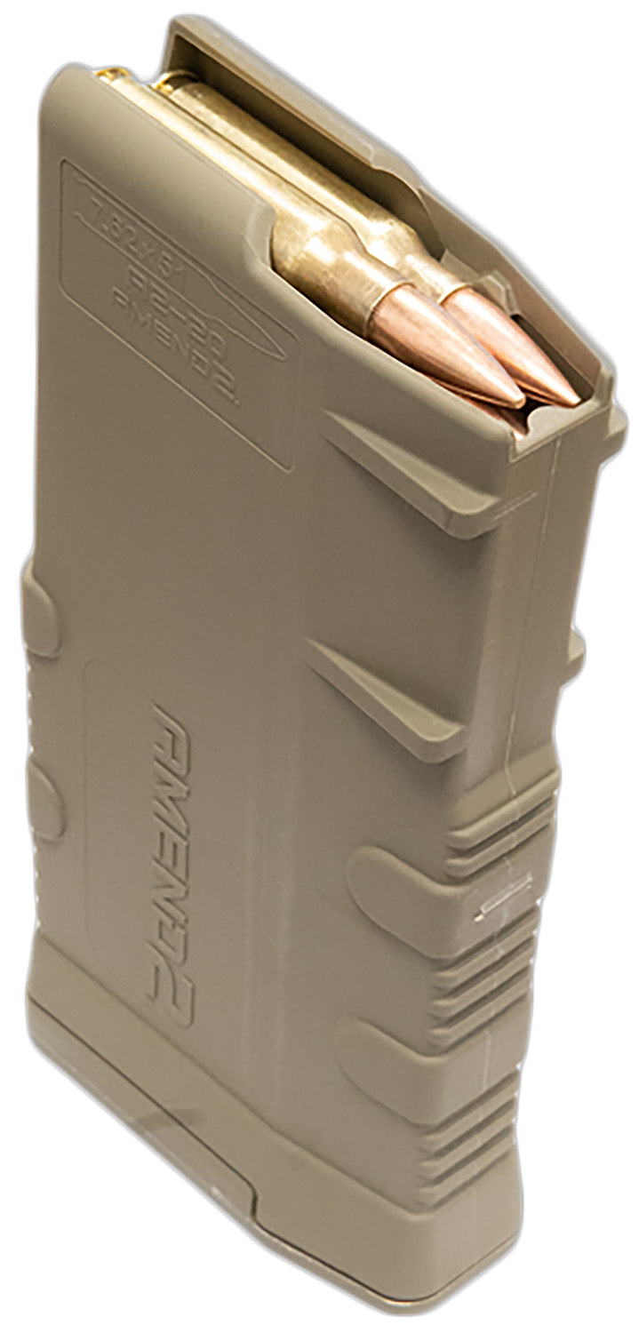 Amend2 762MOD2FDE20 MOD-2 20-Round .308 Win AR-10 Magazine FDE Polymer